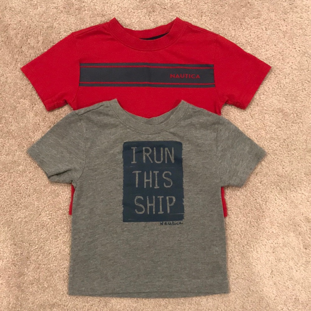 Nautica Tees (size 12m)